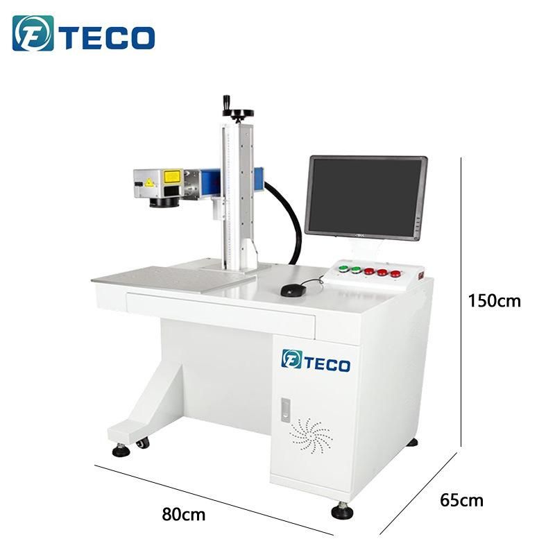 Small Size 20W/30W Fiber Laser Marking Engraving Machine