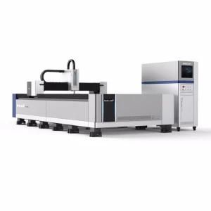 Fiber 1530 1500W CNC Laser Cutting Metal Steel Sheet Machine / Laser Cutting Machine with 3 Years Warranty