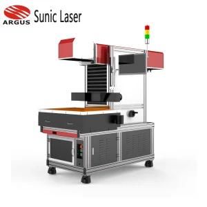 Paper Cutting Machine C02 Laser Marking Machine for Leather Wood Invitation Card