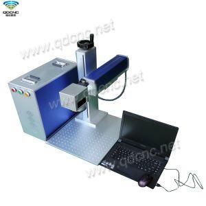 High Speed Laser Marking Machine with Servo Motor Working for Electronics Industry Qd-FM20/30/50