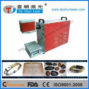 Small Portable Fiber Laser Marking Machine for Ring Jewelry