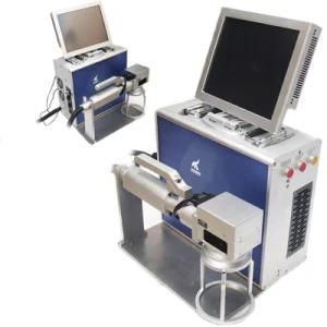 Portable Laser Marking Machine Steel Stamping Machine Number Engraving Machine