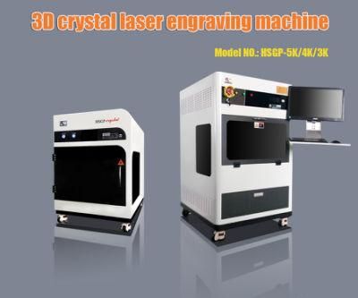 Human Body Photos Crystal Glass Laser Engraving Machine