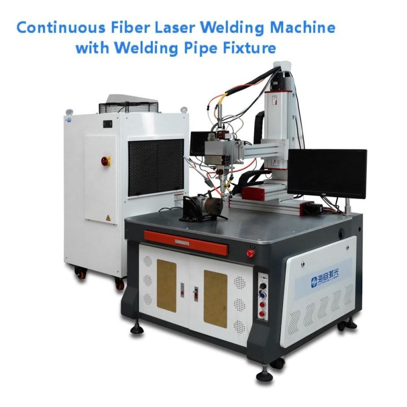 1000W Raycus Automatic Fiber Continuous Laser Welding Machine for Steel Aluminium Brass