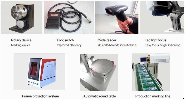 Fiber Laser Marker/ 20W Marking Machine for Metal Material