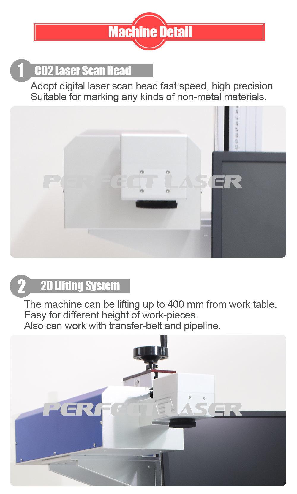 10W Label Date Number Logo CO2 Laser Marker Machine