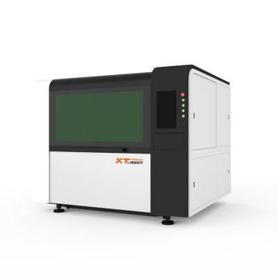 1390 Fiber Laser Cutting Machine with Raytools Laser Head Ipg 1000W 1500W for Ss CS Al Brass Metal Cut