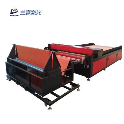 Mask Sofa Fabric Textile Garments Auto Feeding Cutter Laser Cutter