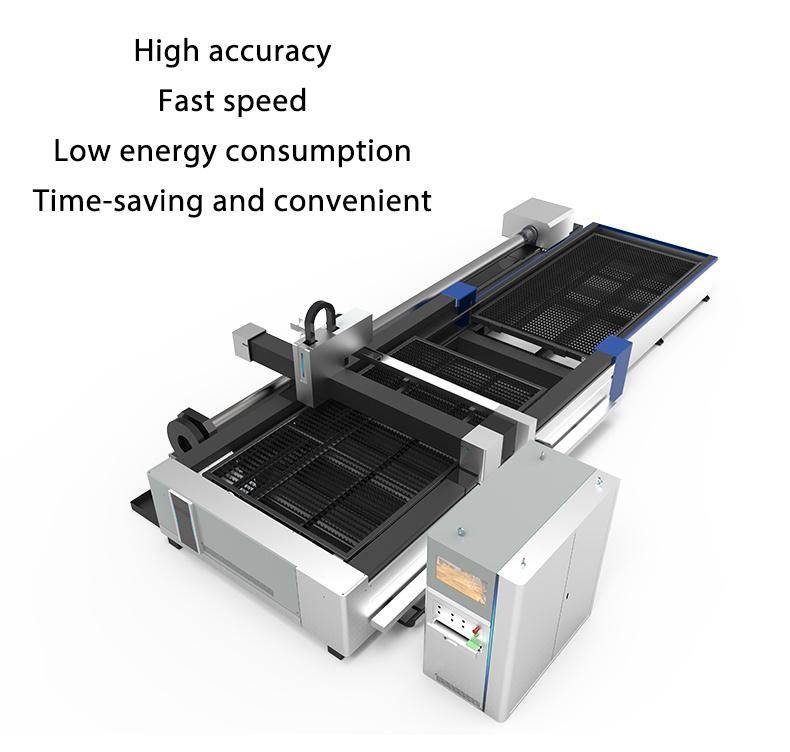 Open Plate Sheet Tube Integrated Fiber Laser Cutting Machine with High Quality and Good After-Service