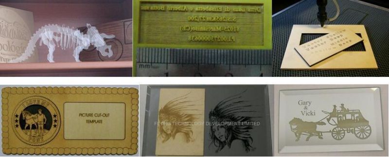 CNC Laser Engraving Machine for Wood Leather Marble