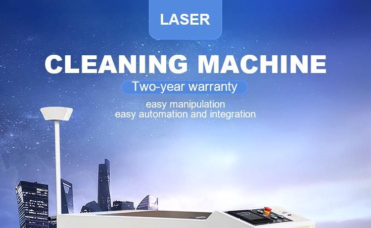 1500W Fiber Handheld Laser Cleaning Machine Metal Rust Coating Removal Machine