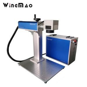 Lowest Price Fiber Laser Marking Machine Raycus Fiber Laser Source Portable Mini Laser Printing Machine 20W/30W/50W
