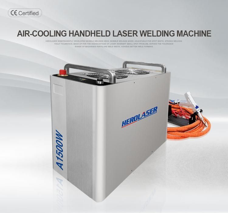 1500W Portable Handheld Fiber Laser Welding Welder Equipment Machine for Metal Aluminum Copper