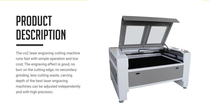 CO2 Laser Engraver MDF Wood Acrylic Leather Felt Laser Engraving Machine