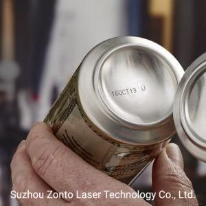 Metal Aluminum Can Cap Date Laser Code Machine Marking Printing Machine