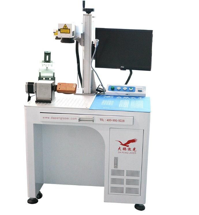 Marking Machine with Rotary Platform Marking Three Side for Phone Cover
