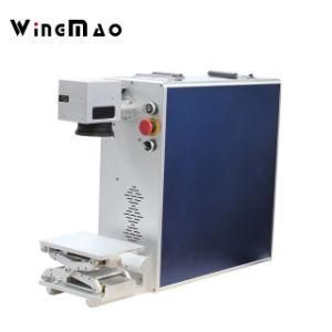 Portable YAG CNC Fiber Laser Marking Machine for Printing