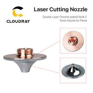 Cloudray a Type Penta Sonic Nozzle Double Layer Chrome Plated for Cutting Machine