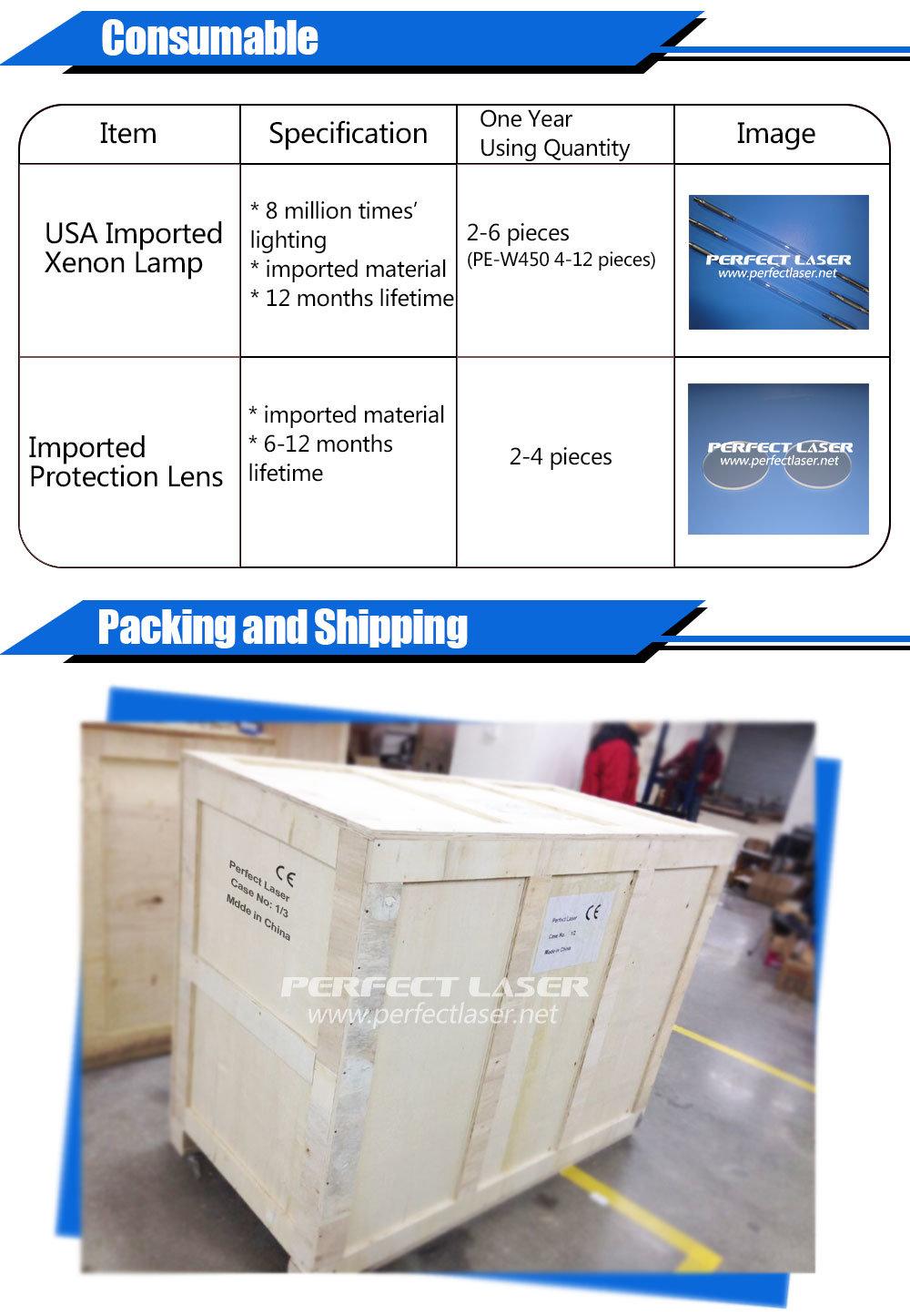 3D Stainless Steel Letters Making YAG Laser Welding Machine PE-W300