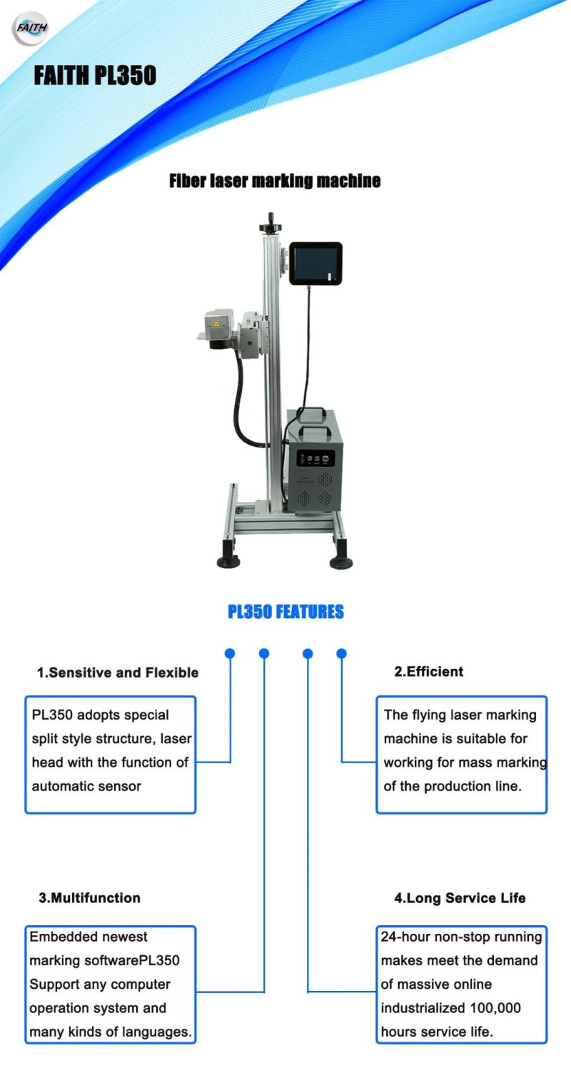 Faith Marking Fiber Laser Portable PVC Pipe Laser Printer