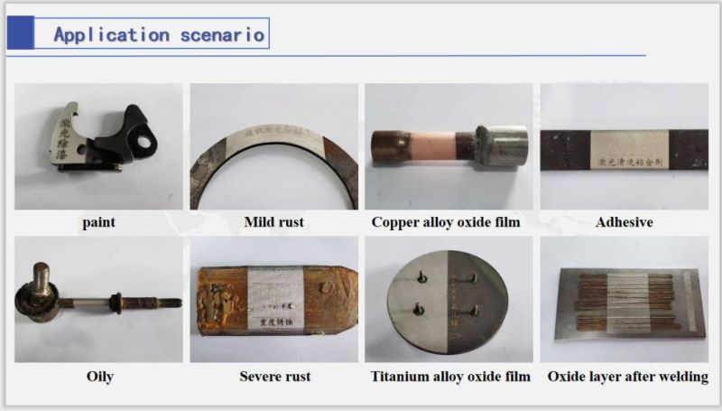 Portable Fiber Laser Rust Removal Machine for Cleaning Rusty Metal