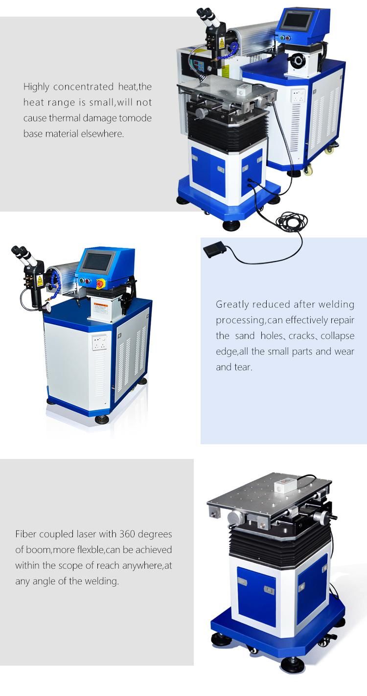 200W Stainless Steel Aluminum Copper Metal 200 Watt Laser Mold Welding Machine