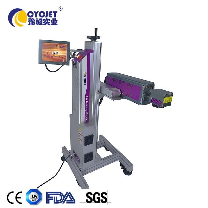 Cycjet Online Bottle Expiry Time Printer Laser Marking Machine