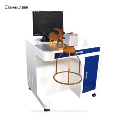 20W Industrial Laser Engraving Marking Machine on Aluminum Auto Parts