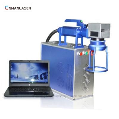 Handhold 20W Aviation Space Flight Parts Fiber Laser Marking Machine