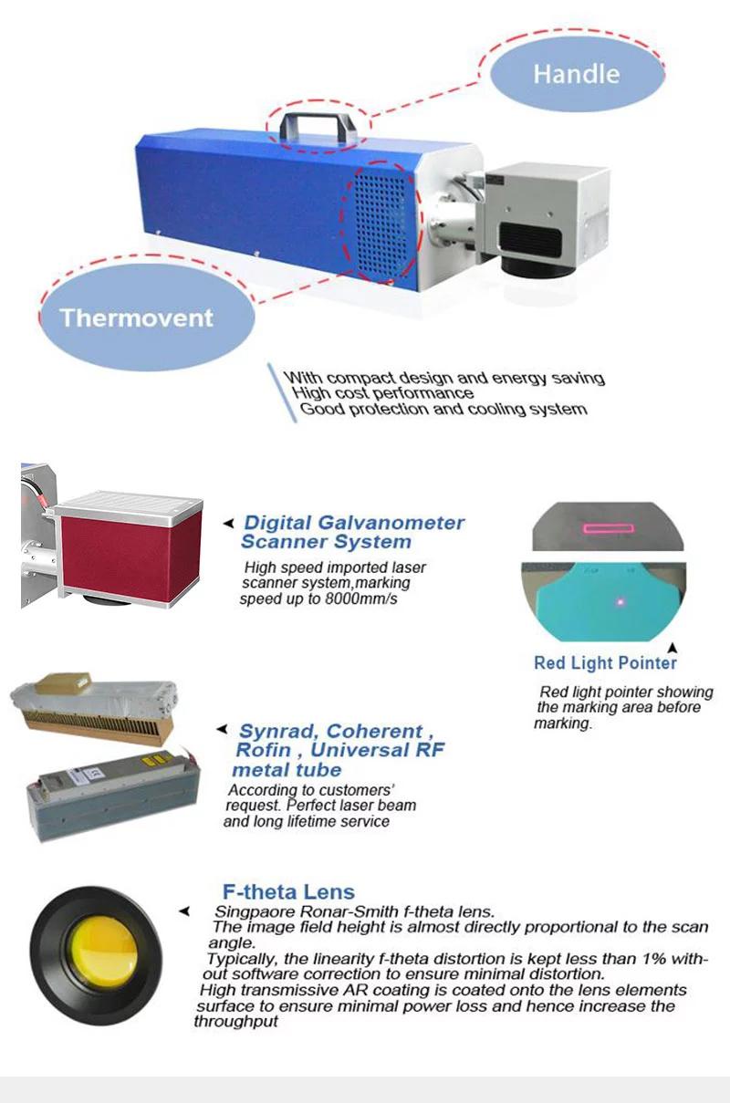 Mini CNC Engraver Machines CO2 Laser Engraving Machine