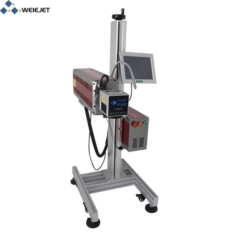 CO2 Laser Machine/Equipment Laser Printing/Marking/Engraving Machine for Wine Bottle/Beverage Bottle