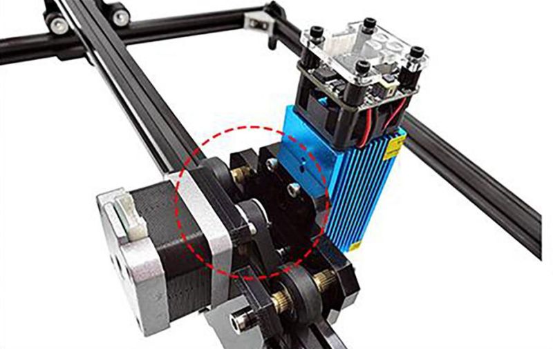 Bamboo/Leather Engraving CNC DIY Laser Engraving Machine Metal CNC Machine Desktop Wood 40X50cm OEM Laser Source Diode