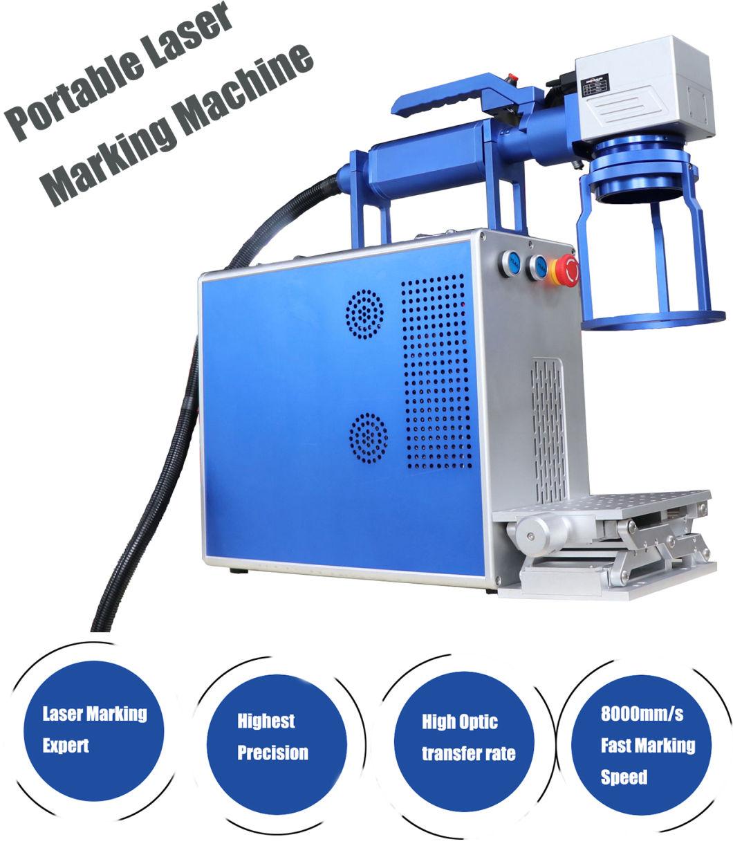 30W Ipg Raycus Laser Marker Metals Copper Fiber Laser Marking Machine for Sale