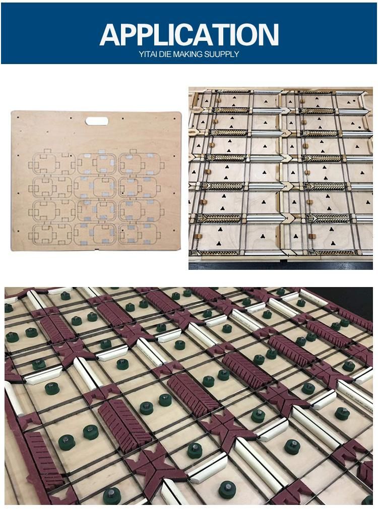 Monthly Deals 1000W 1500W 2000W CNC Die Making CO2 Flat Laser Cutting Machine for Acrylic Card MDF Wooden Plastic Board