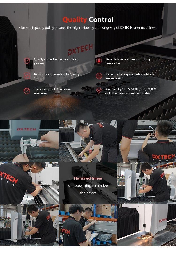 Factory Supplier 1000W 2000W 3000W 4000W Fiber Laser Carbon Steel Cutting Machine