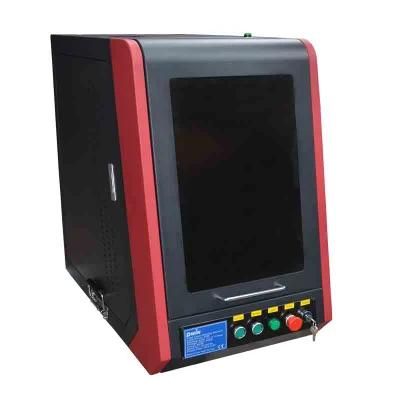 20W 30W Fiber Laser Marking Machine for Logo Printing Craft Gifts Metal Plastic Pattern Mark