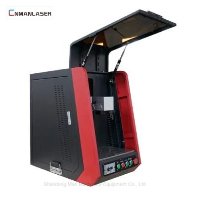 20W Closed Type Mini Laser Marking Machine with Max Sources