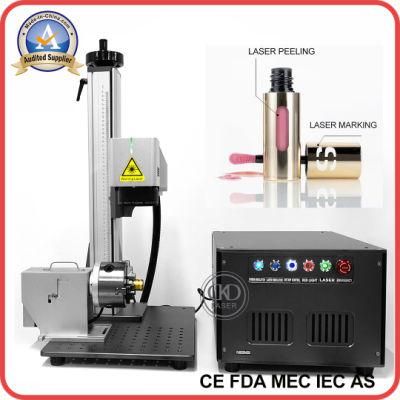 Fiber Laser Coding Marker for Logo on Metal Plastic