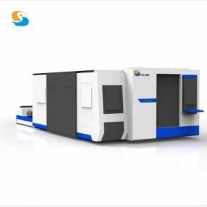 Enclosed Plates and Pipes Fiber Laser Cutting Machine with Raycus Laser Source 1000W~6000W for 2.5mm Stainless Steel