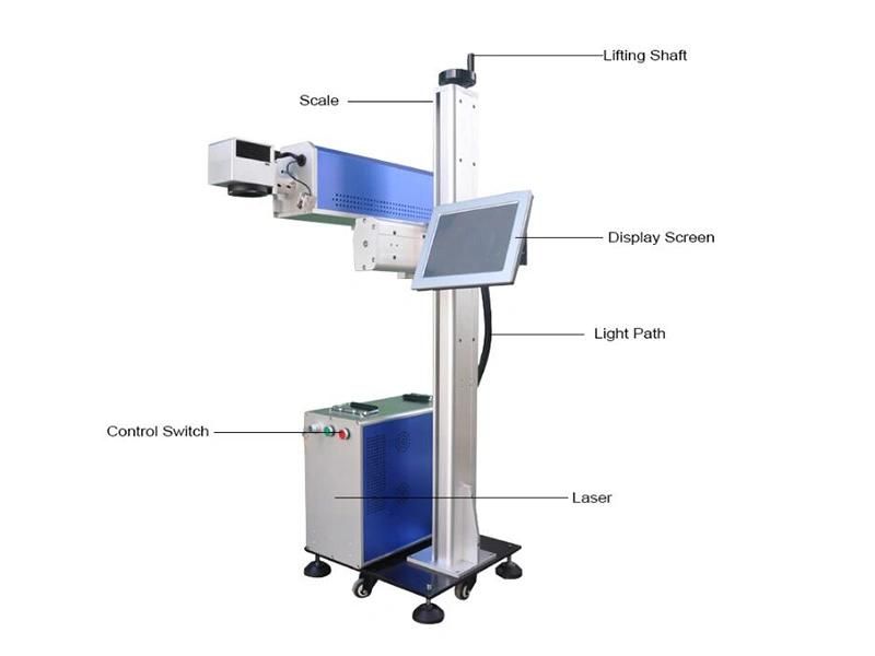 3 Years Warranty Fiber Laser Marking Machine for Copper Alloy