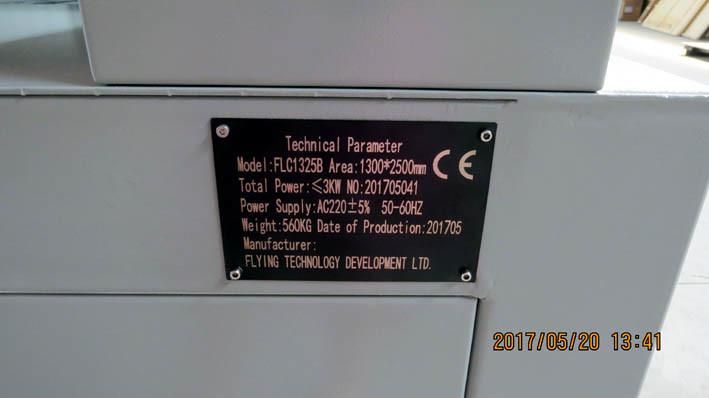 Metal Steel Nonmetal Wood Leather Acrylic CNC Laser 1325