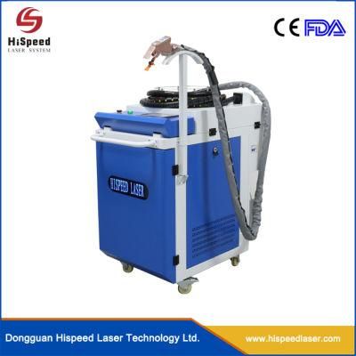 1000W 1500W Laser Cleaning Machine Laser Rust Removal Machine for Metal Steel Mold Removal Painting/Oxide Film/Glue