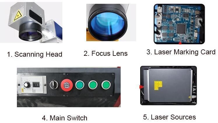 Factory Price 20W 30W Laser Marking Machine for Mobile Watch