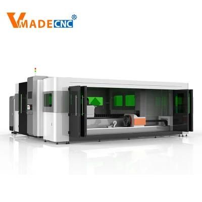 Protective Cover Metal Plate Pipe Fiber Laser Cutting Machine