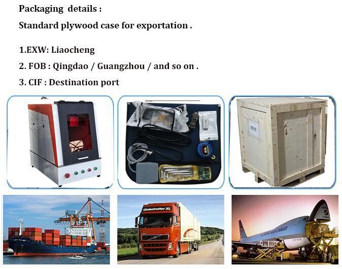 Mini Smart Enclosed Fiber Laser Marking Engraving Machine Price