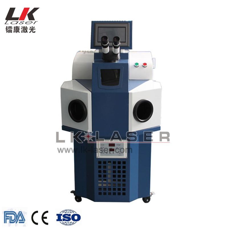 Hot Sale Jewelry Laser Welder Gold Laser Spot Welding Machine Portable 200W 120 J Gold Silver Platinum Repair Laser Soldering Machine