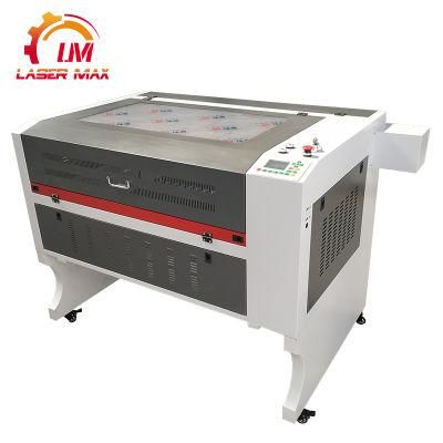 6090 Laser Engraving Cutting Machines 60W 80W 100W Wood Acrylic CNC Laser Engraver Ruida 6442s Front to Rear Design
