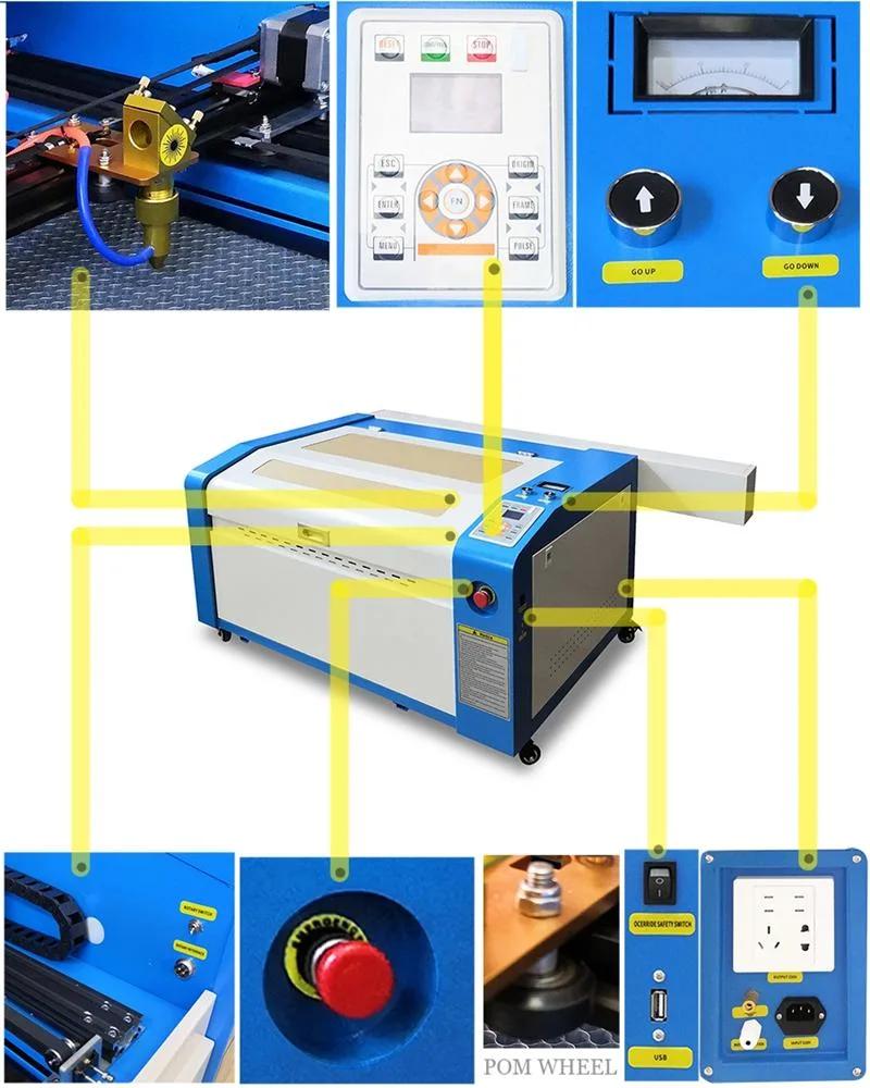 Factory Price 4060 CO2 Laser Engraver 50W 60W 80W 100W Laser Machine