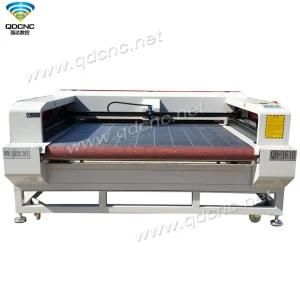 Popular Laser Fabric Cutting Machine Used for Fabrics, Leather, Plush for Home Use Qd-C1390/C1610/C1810