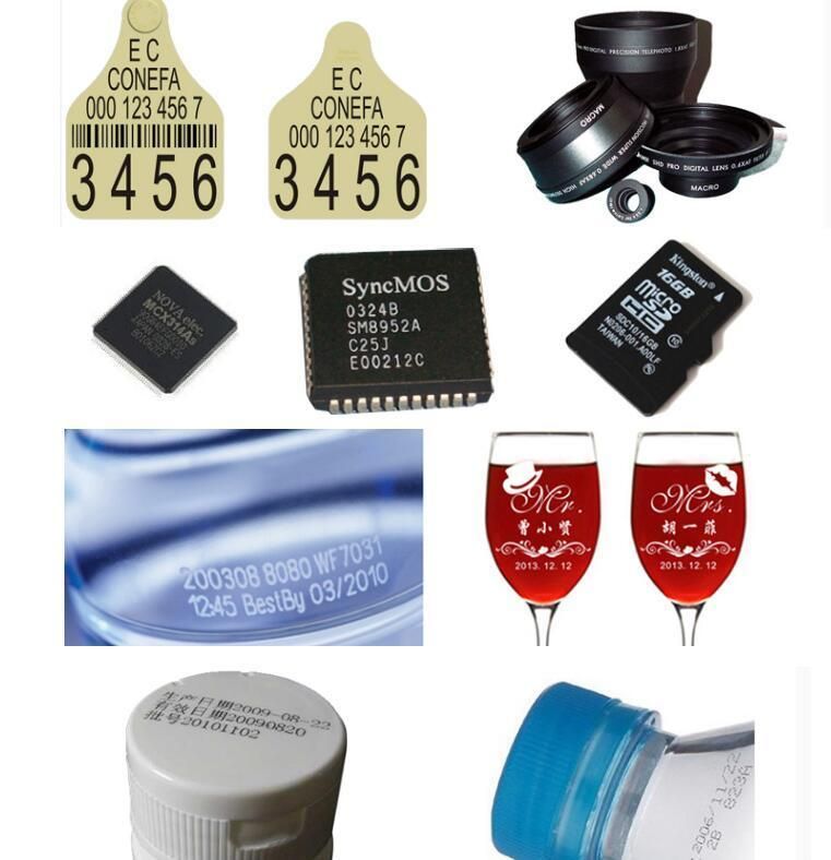 Professional Factory Nonmetal CO2 Laser Marking Machine for Sale